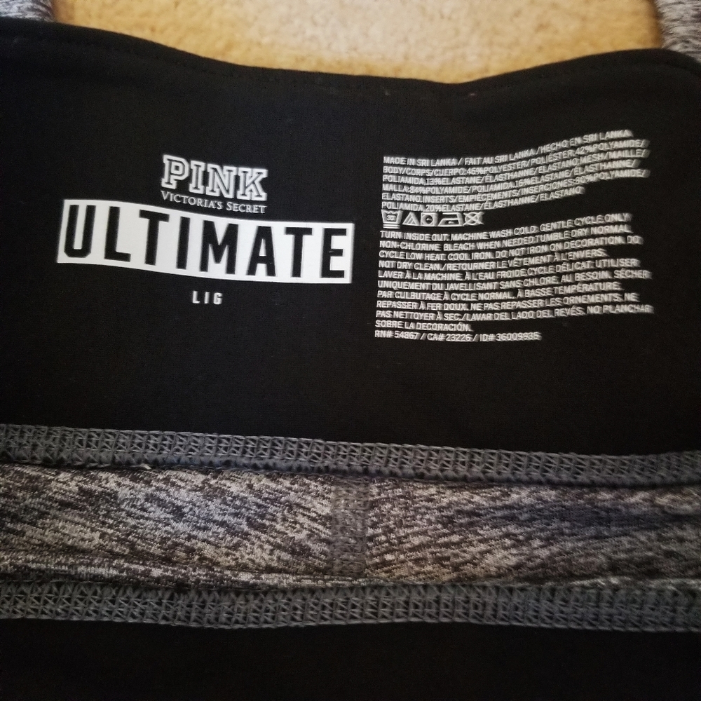 SOLD NWOT PINK holographic ultimate leggings sz lg - Picture 7 of 7